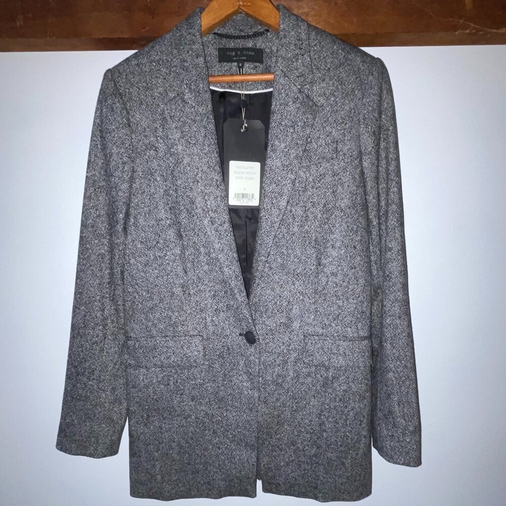 rag & bone longline blazer